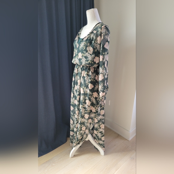 A NEW DAY | Green Floral Maxi Dress - Picture 11 of 12